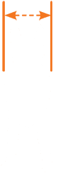 dog width